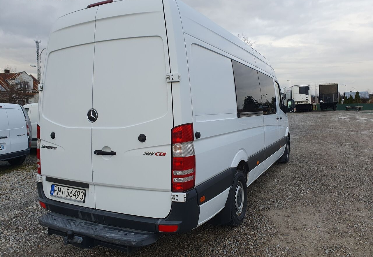 Minibús, Furgoneta de pasajeros Mercedes-Benz SPRINTER 319 9 OSOB KLIMA WEBASTO TV TYL PODUSZKI EURO5: foto 7