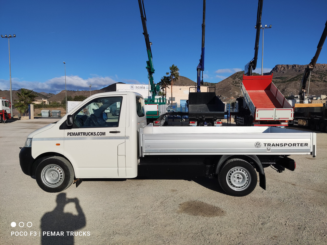 Furgoneta caja abierta VOLKSWAGEN TRANSPORTER CAJA FIJA 130 CV: foto 9