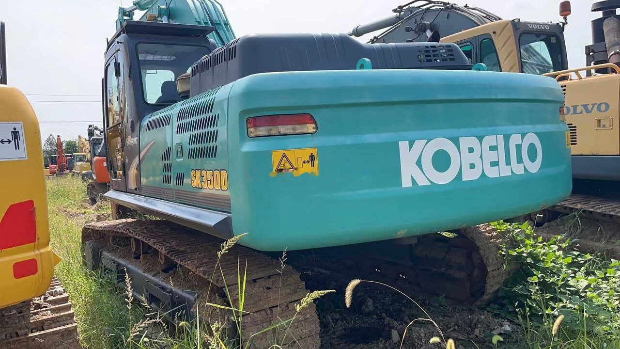 Excavadora de cadenas Kobelco SK350: foto 7