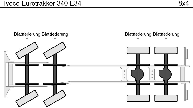 Camión chasis Iveco Eurotrakker 340 E34: foto 15