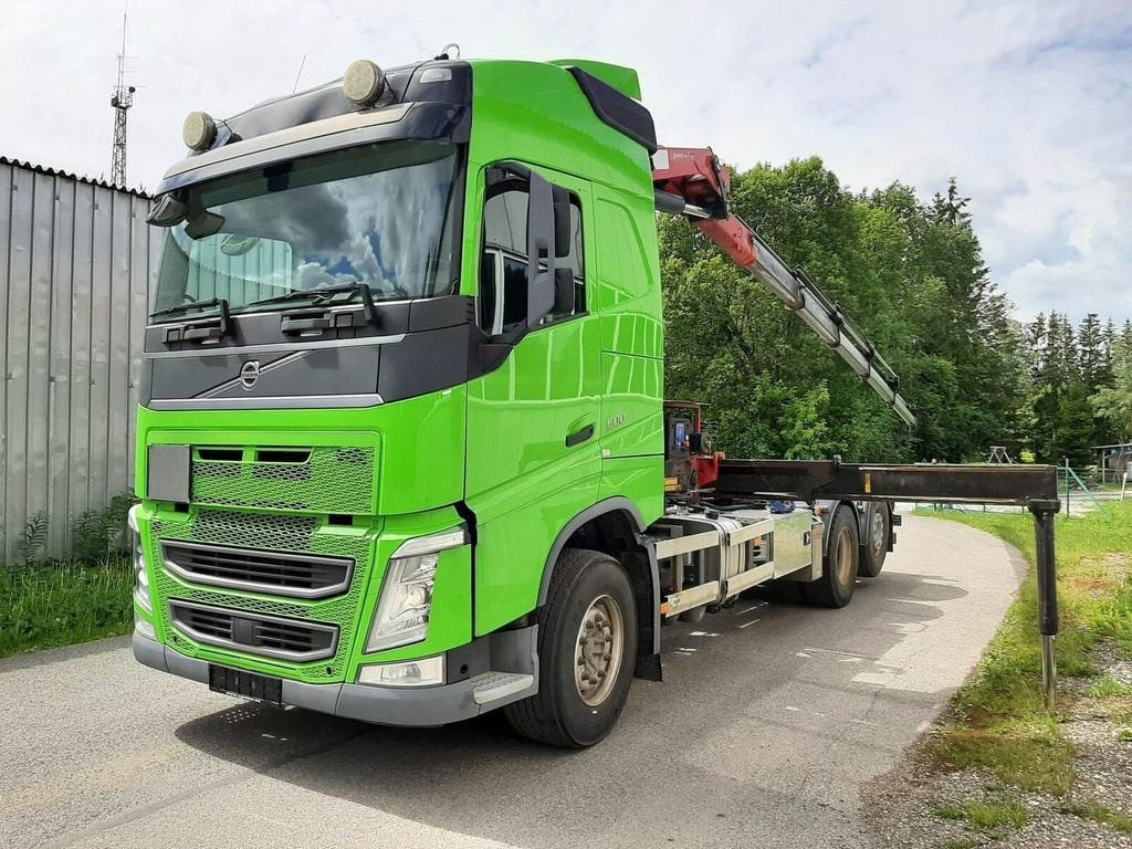 Camión multibasculante Volvo FH500 6X2 PALIFT + HMF 2120 K5: foto 5