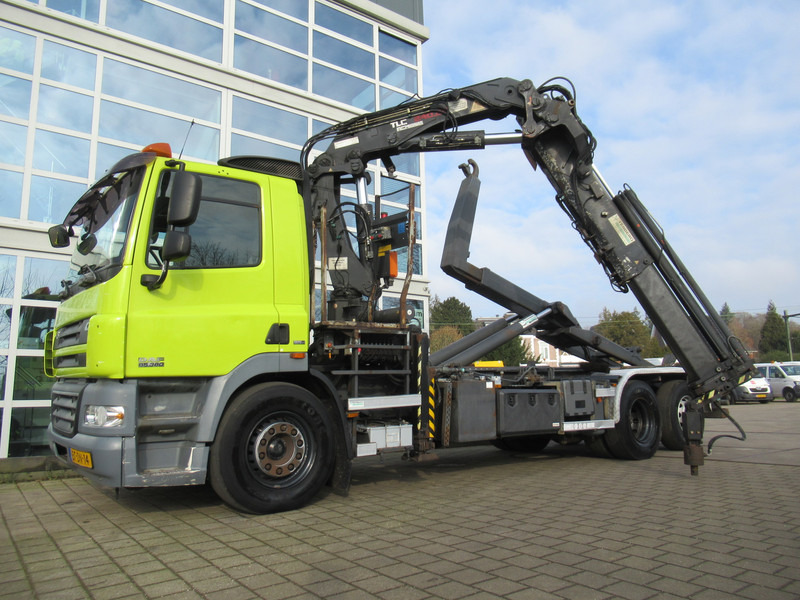 Camión multibasculante, Camión grúa DAF CF 85 VDL Haak - Atlas Terex 240.2E Kraan: foto 19