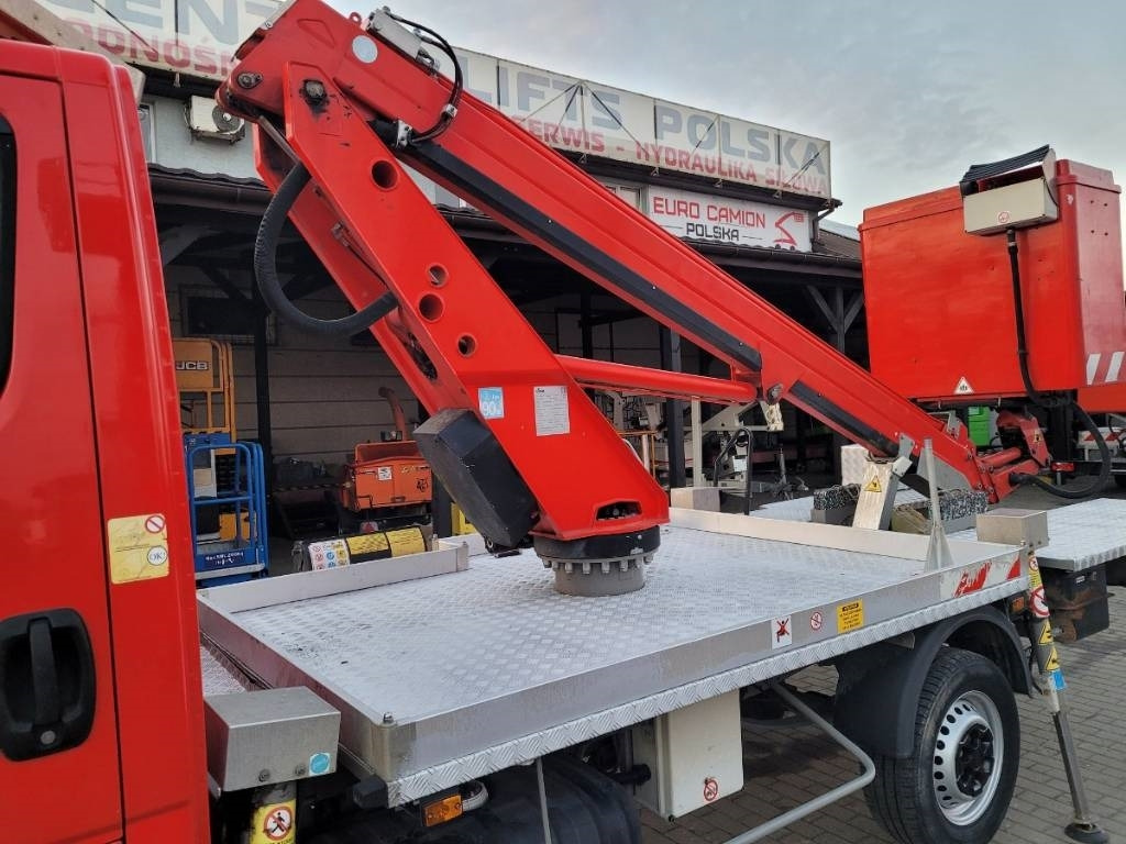 Camión con plataforma elevadora GSR E 169TR - Iveco Daily 35S12 - bucket truck boom: foto 15