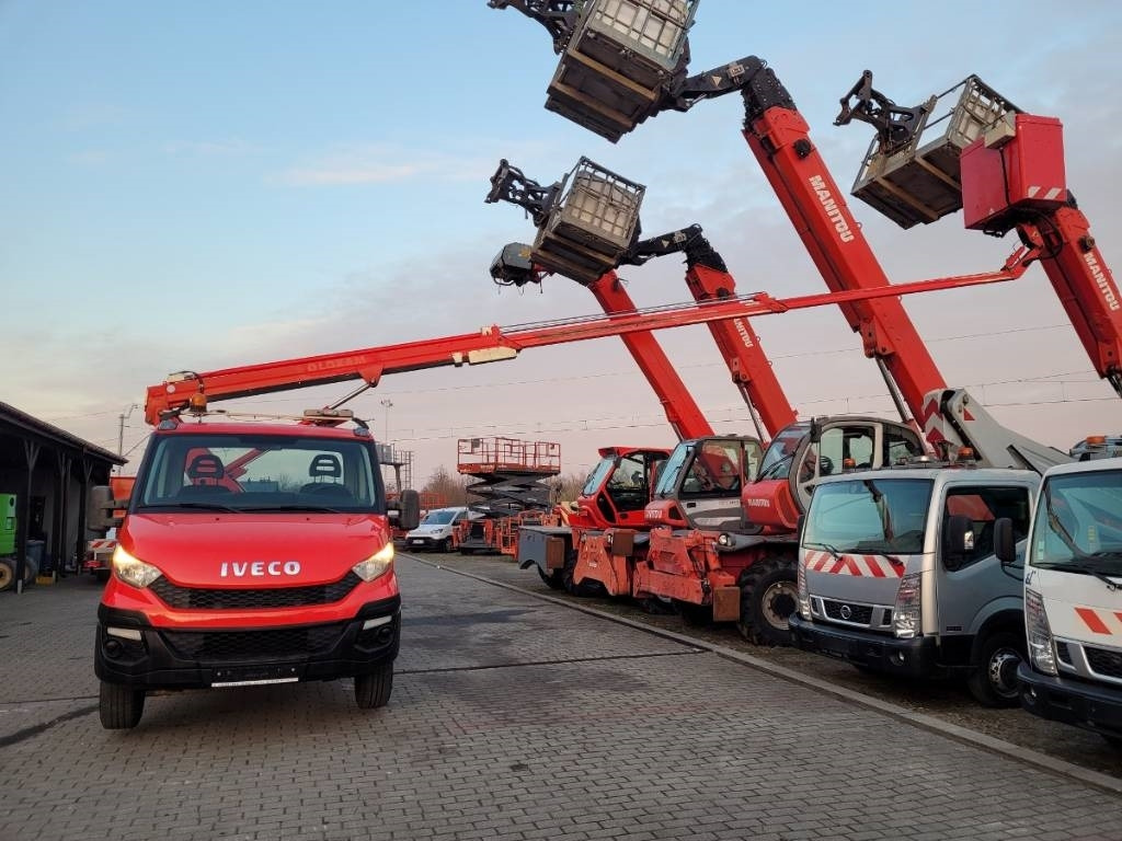 Camión con plataforma elevadora GSR E 169TR - Iveco Daily 35S12 - bucket truck boom: foto 6