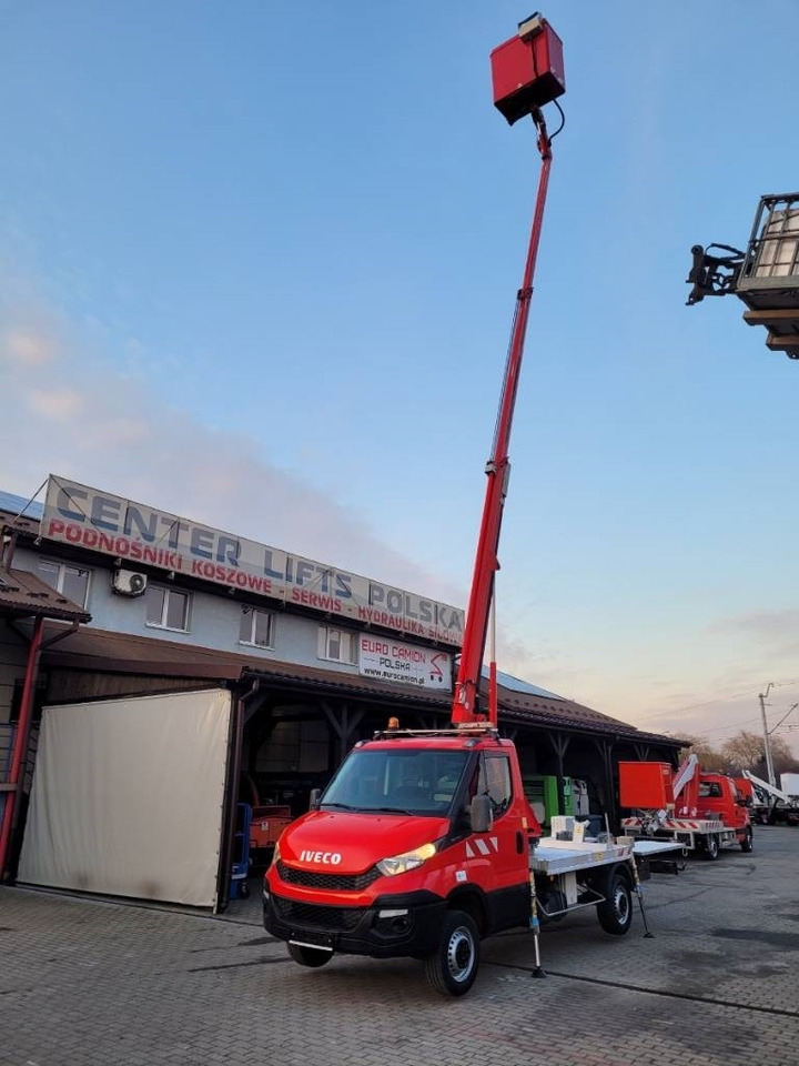 Camión con plataforma elevadora GSR E 169TR - Iveco Daily 35S12 - bucket truck boom: foto 8