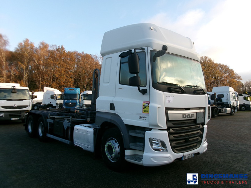 Camión multibasculante DAF CF 460 6x2 Euro 6 Hyva container hook 20 t: foto 6