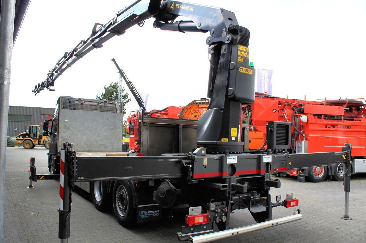 Camión grúa, Camión caja abierta nuevo Volvo FM 420 6x2 Container-Pritsche+Kran PK 34.002+JIB: foto 6