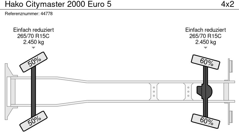 Barredora vial Hako Citymaster 2000 Euro 5: foto 18