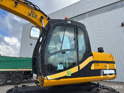 Excavadora de ruedas JCB JS145W Pelle Sur Pneus: foto 7