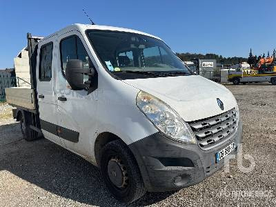 Camión caja abierta RENAULT MASTER DCI125 Crew Cab Camion Plateau: foto 35