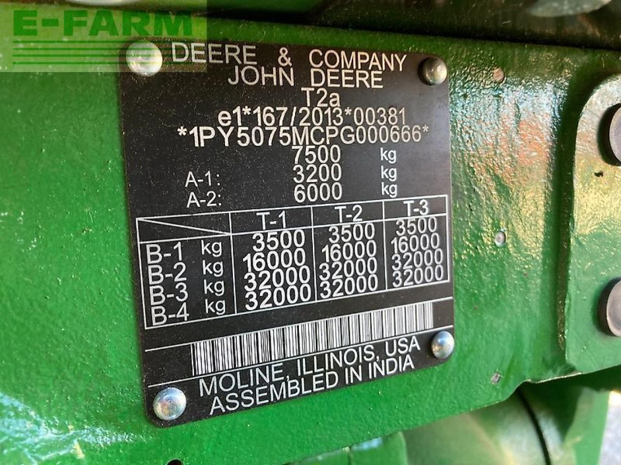 Tractor John Deere 5075m: foto 7