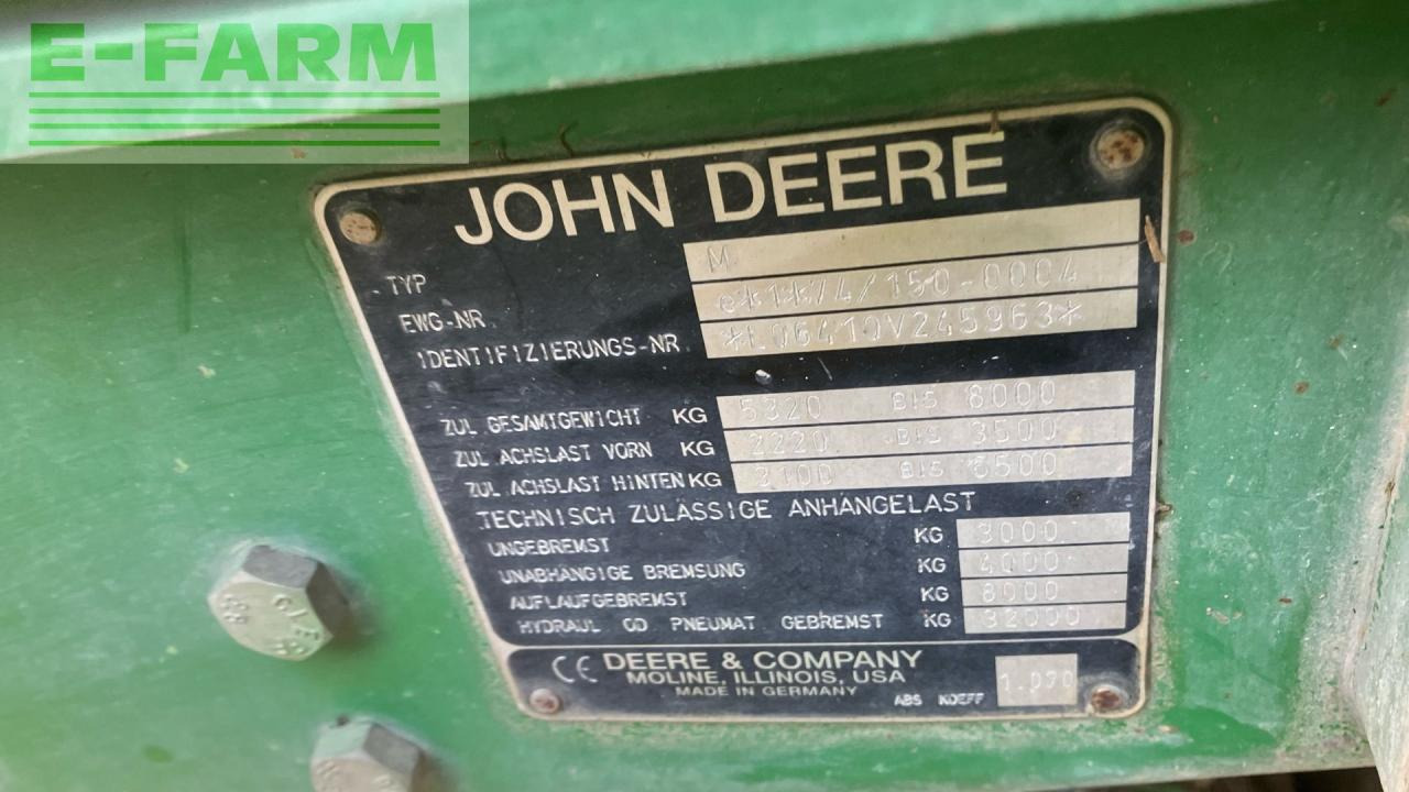 Tractor John Deere 6410: foto 13