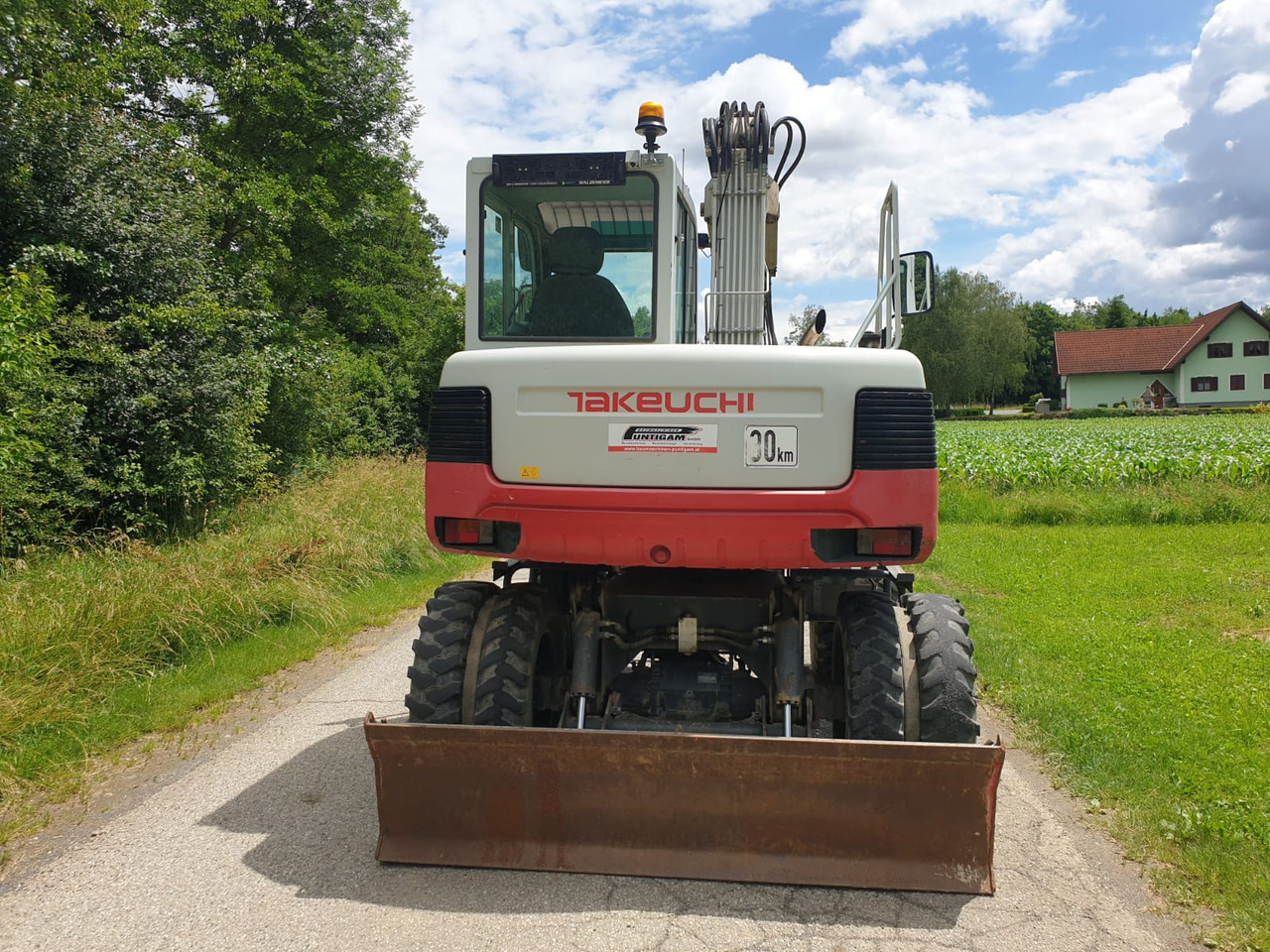 Excavadora de ruedas TAKEUCHI TB 175W: foto 6