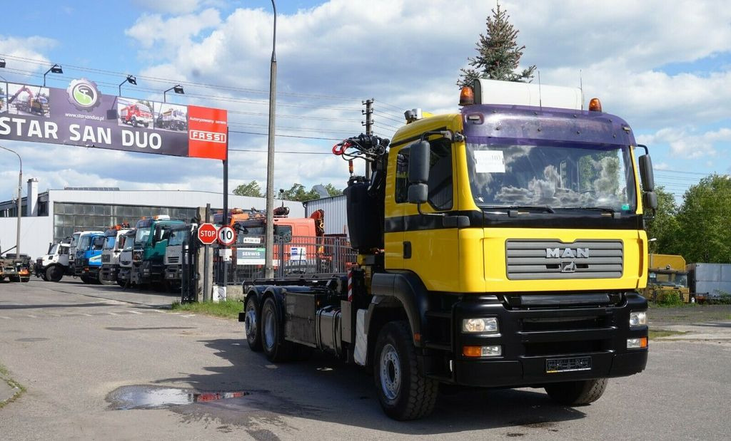 Camión grúa MAN 26.440 6x2 FASSI 210 KRAN Crane ;: foto 11