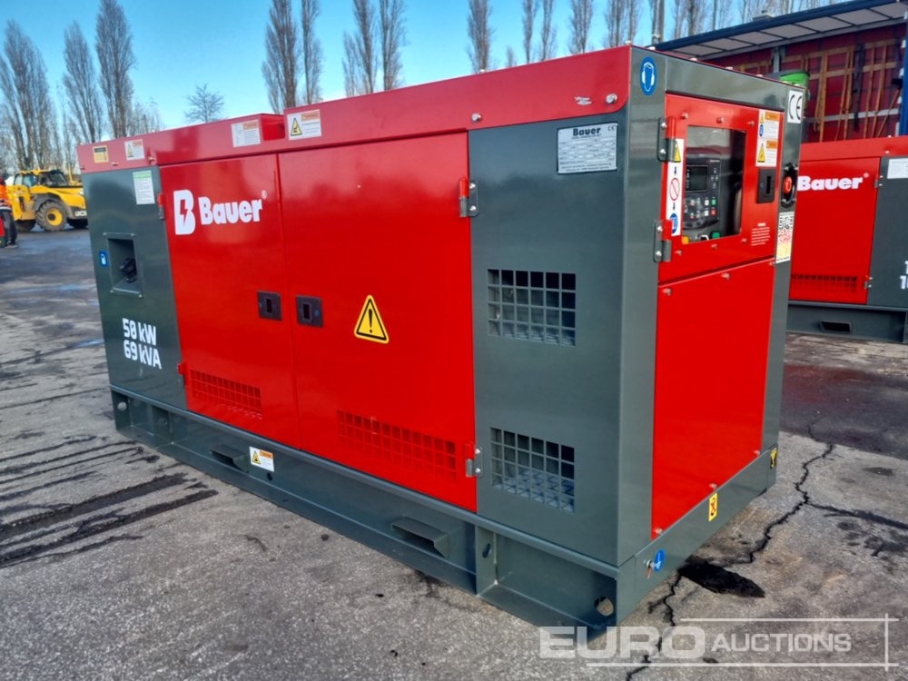 Generador industriale Unused Bauer GFS-50KW: foto 6