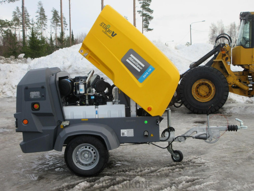 Compresor de aire Atlas Copco XATS 138 StV Vaunukompressori UUSI: foto 14