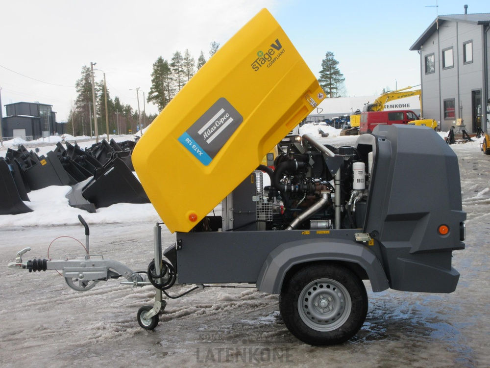 Compresor de aire Atlas Copco XATS 138 StV Vaunukompressori UUSI: foto 10