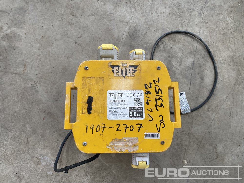 Equipo de construcción Elite 5Kva 110 Volt Transformer: foto 7