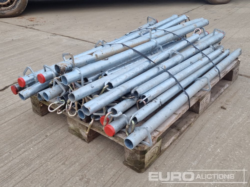 Equipo de construcción Pallet of Scaffolding Barrier Posts: foto 9