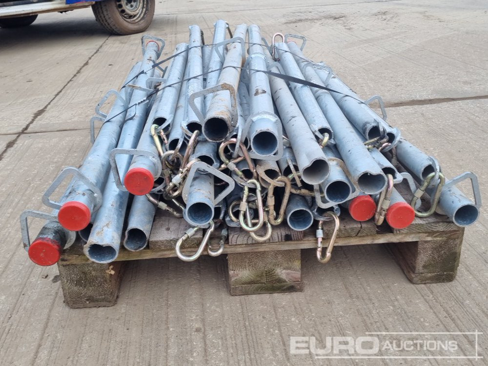 Equipo de construcción Pallet of Scaffolding Barrier Posts: foto 8